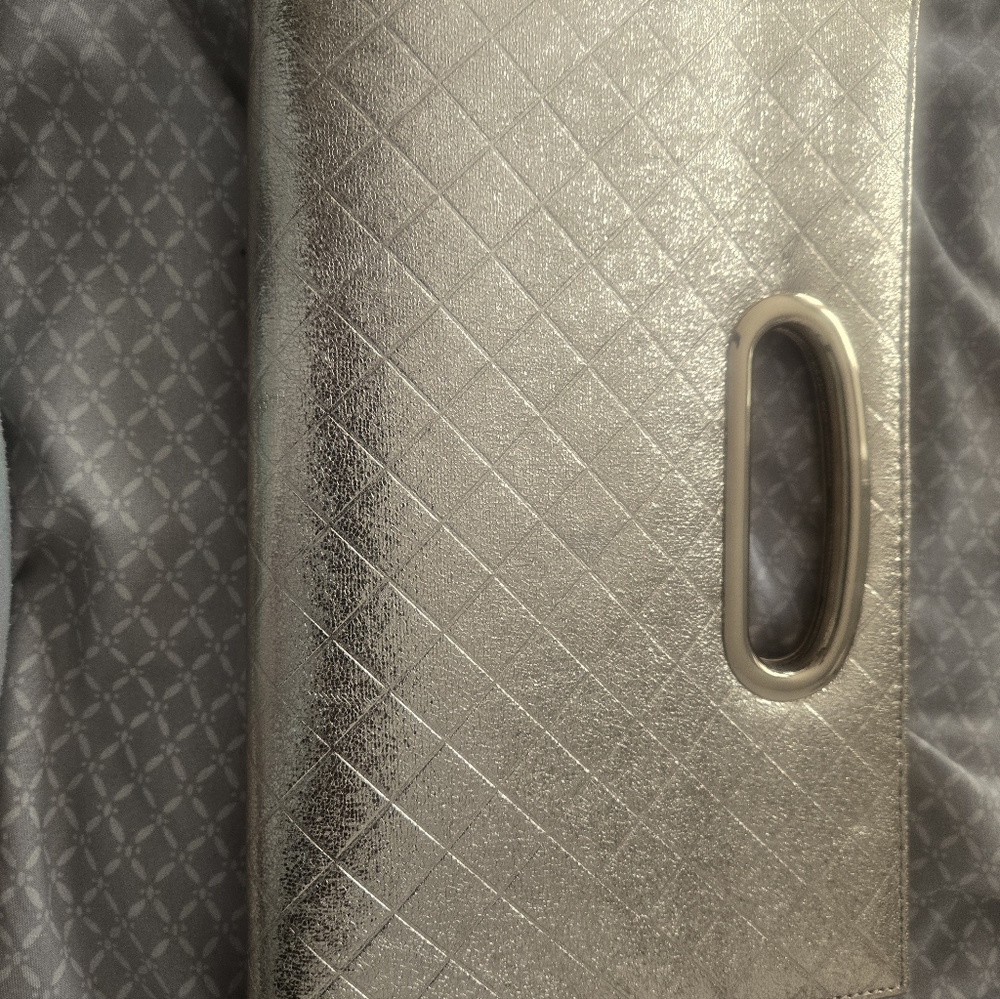 Gold Clutch with Handle